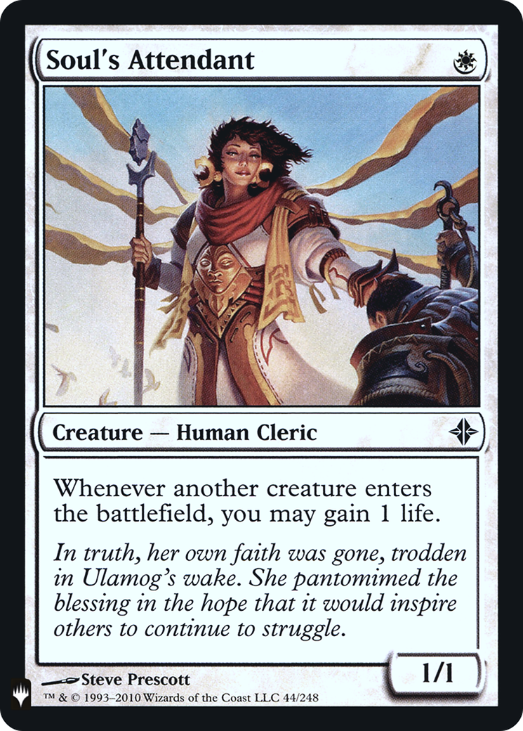 Soul's Attendant (LIST-ROE-44) [The List] Foil