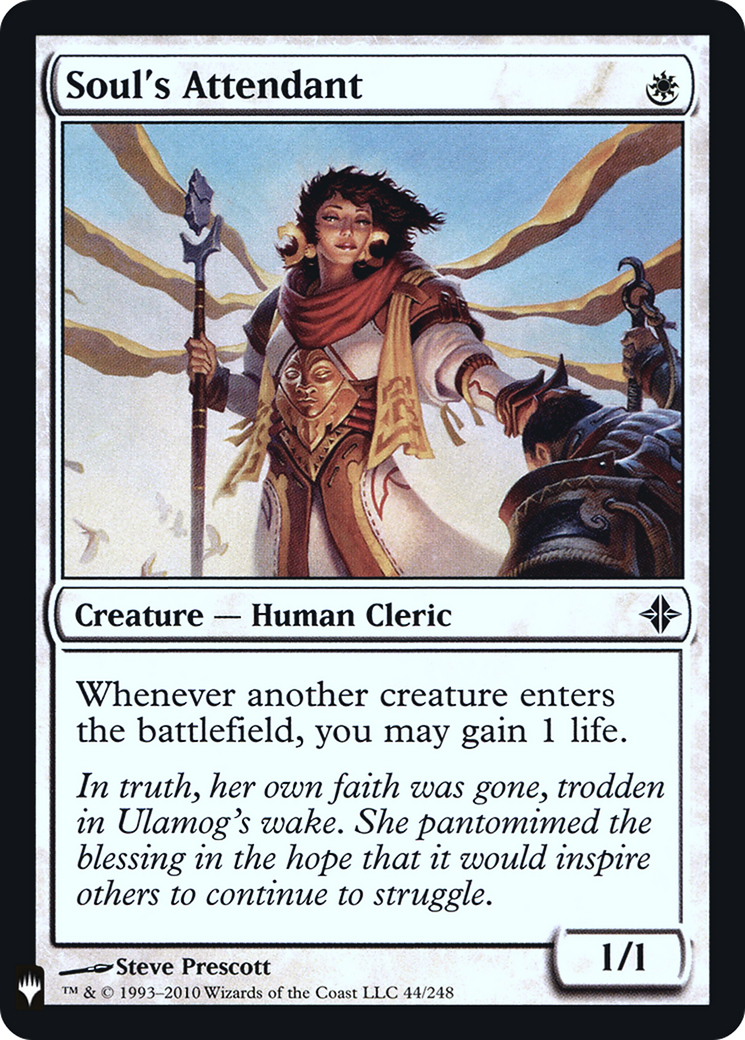 Soul's Attendant (LIST-ROE-44) [The List] Foil