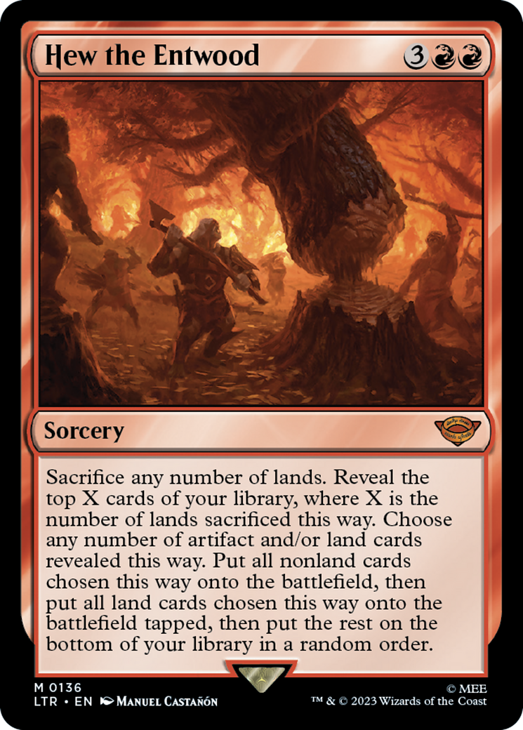 Hew the Entwood (LTR-136) [The Lord of the Rings: Tales of Middle-earth]