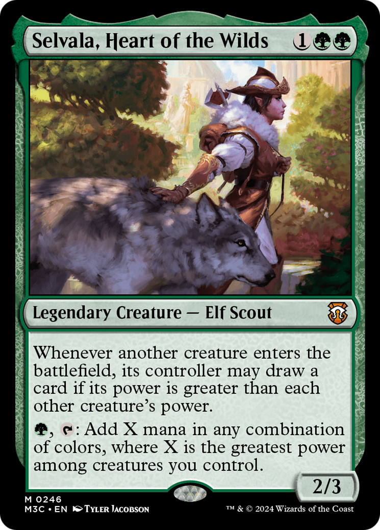 Selvala, Heart of the Wilds (M3C-246) [Modern Horizons 3 Commander]
