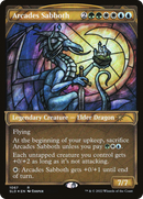 Arcades Sabboth (Stained Glass) (Textured Foil) (SLD-1067) (Showcase) [Secret Lair Drop] Foil
