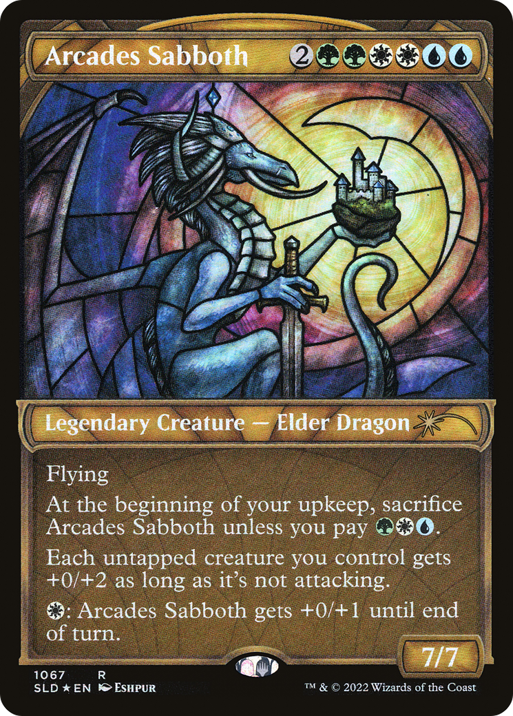 Arcades Sabboth (SLD-1067) [Secret Lair Drop]: (Showcase) Foil