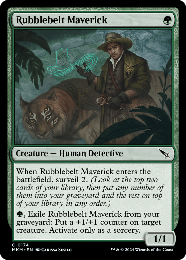 Rubblebelt Maverick (MKM-174) [Murders at Karlov Manor] Foil