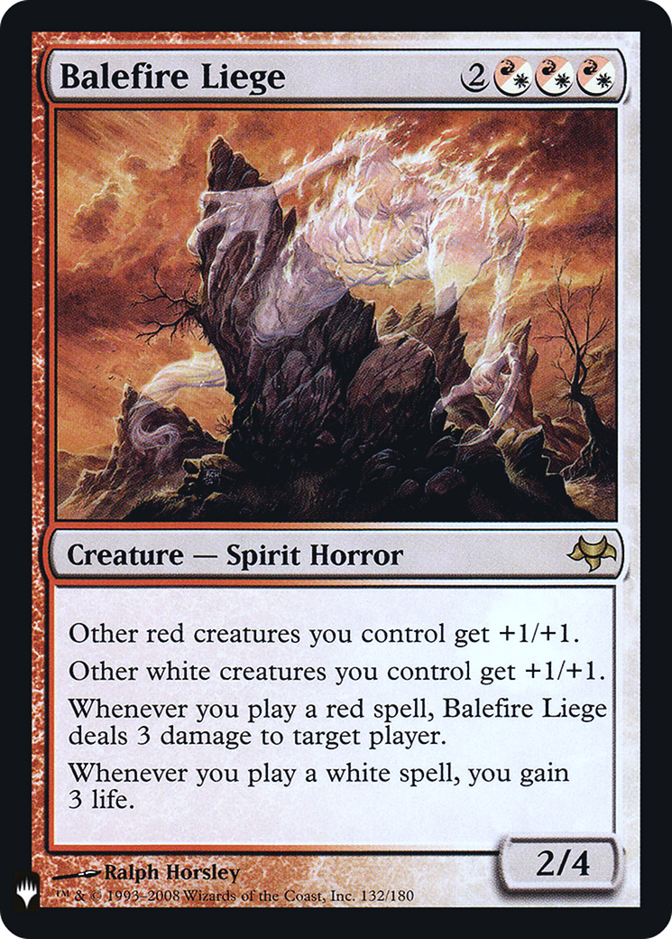 Balefire Liege (LIST-EVE-132) [The List]