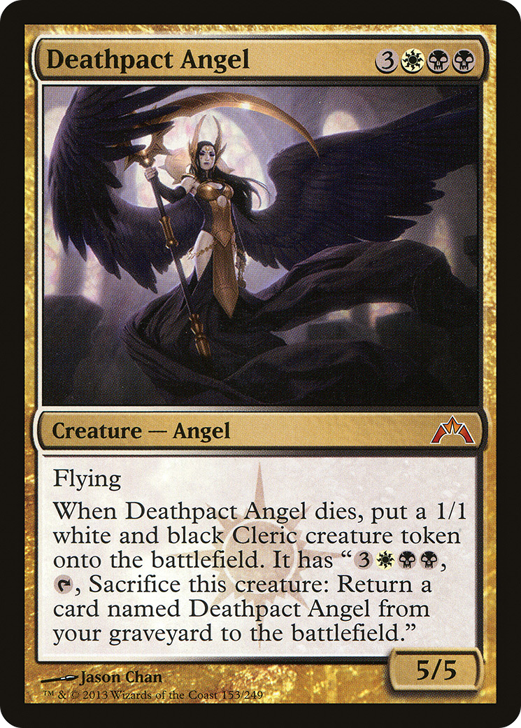 Deathpact Angel (GTC-153) [Gatecrash] Foil