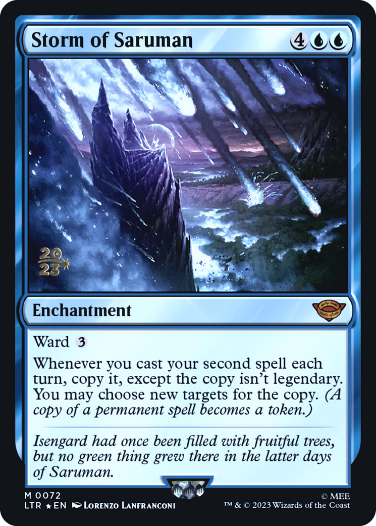 Storm of Saruman (PRE-72S) [Tales of Middle-earth Promos] Foil