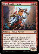 Reptilian Recruiter (BLB-149) [Bloomburrow] Foil