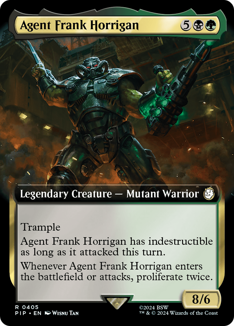 Agent Frank Horrigan (PIP-405) [Fallout]: (Extended Art)