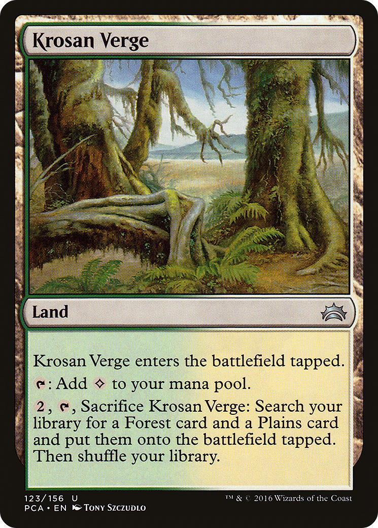 Krosan Verge (PCA-123) [Planechase Anthology]
