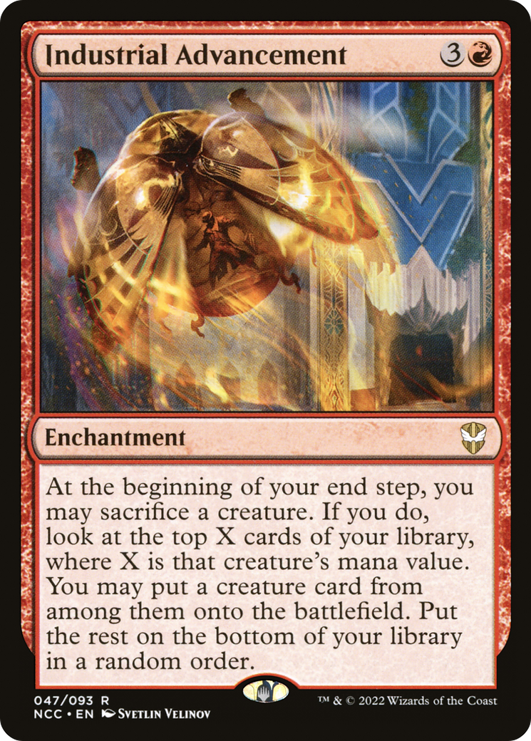 Industrial Advancement (NCC-047) [New Capenna Commander]