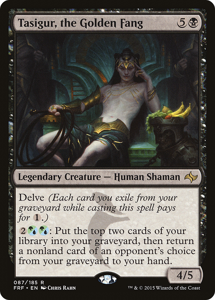 Tasigur, the Golden Fang (FRF-087) [Fate Reforged] Foil