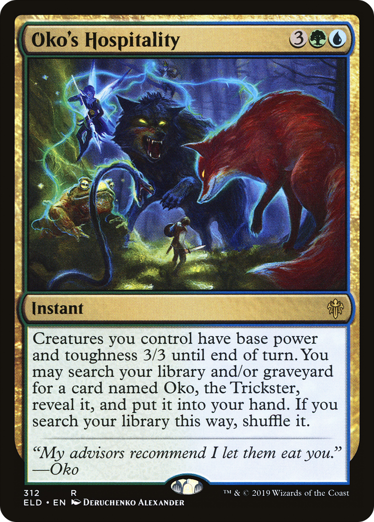 Oko's Hospitality (ELD-312) [Throne of Eldraine]