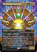 Brightglass Gearhulk (DFT-348) [Aetherdrift] (Borderless) Foil