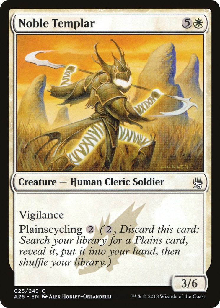 Noble Templar (A25-025) [Masters 25] Foil