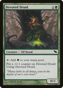 Devoted Druid (SHM-110) [Shadowmoor]