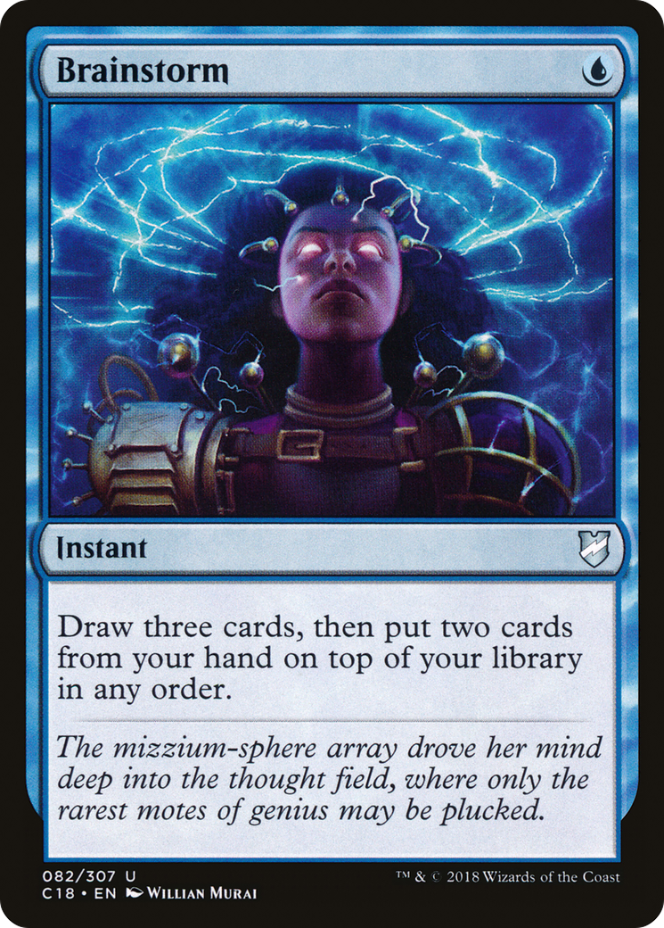 Brainstorm (C18-082) [Commander 2018]