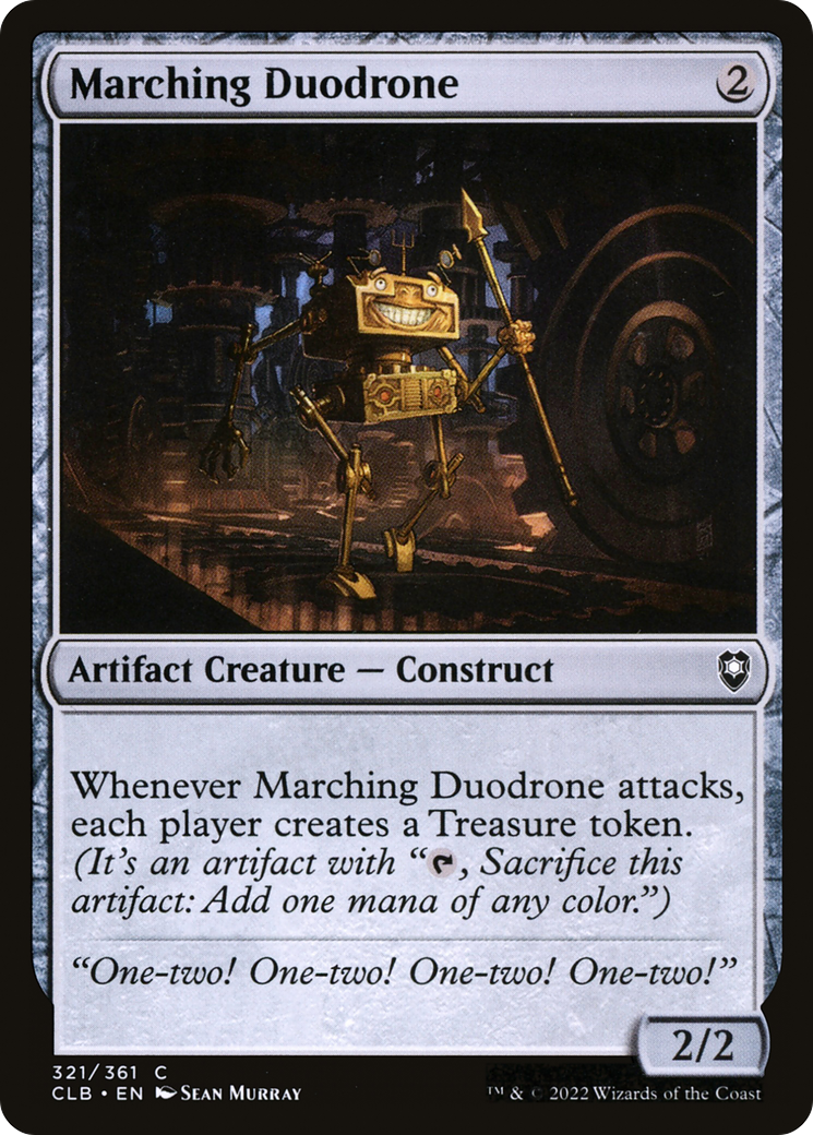 Marching Duodrone (CLB-321) [Commander Legends: Battle for Baldur's Gate]