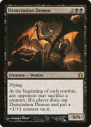 Desecration Demon (RTR-063) [Return to Ravnica]