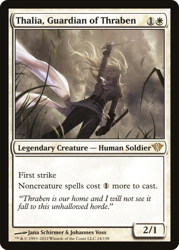 Thalia, Guardian of Thraben (DKA-024) [Dark Ascension]