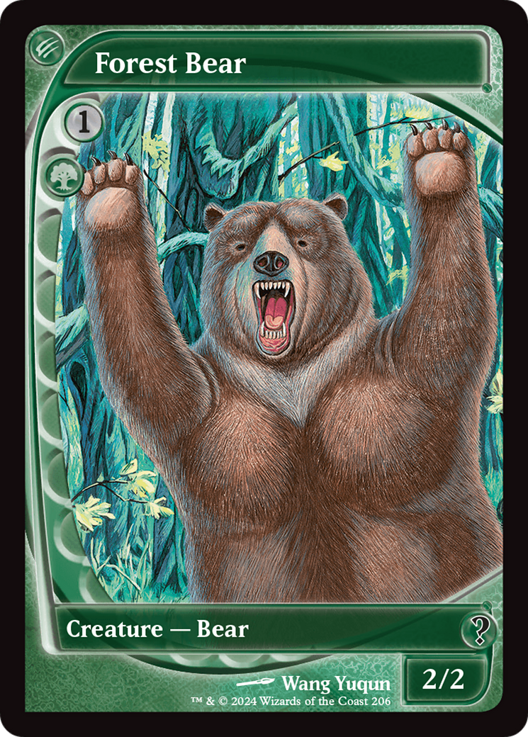 Forest Bear (MB2-206) [Mystery Booster 2] Foil