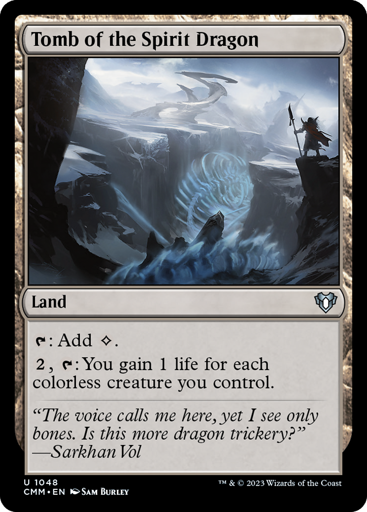 Tomb of the Spirit Dragon (CMM-1048) [Commander Masters]