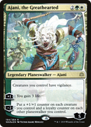 Ajani, the Greathearted (PRE-184S) [War of the Spark Promos] Foil
