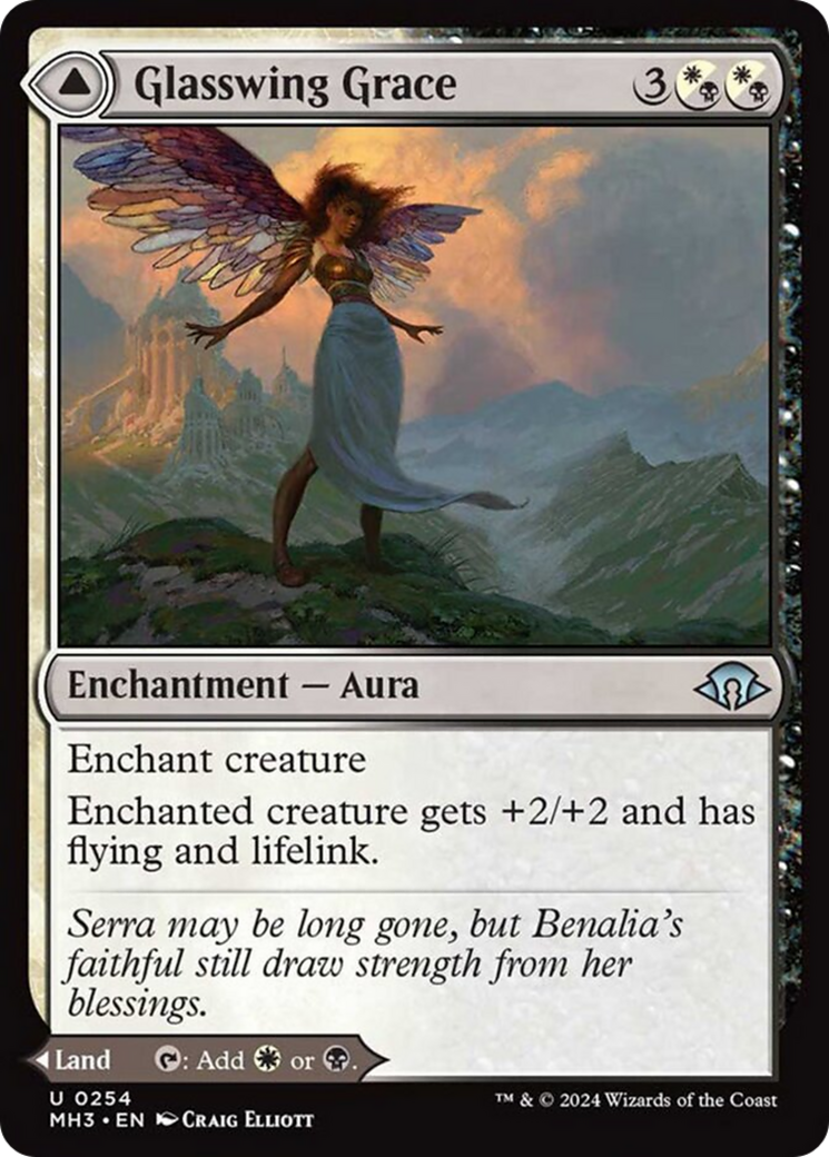 Glasswing Grace // Age-Graced Chapel (MH3-254) [Modern Horizons 3]
