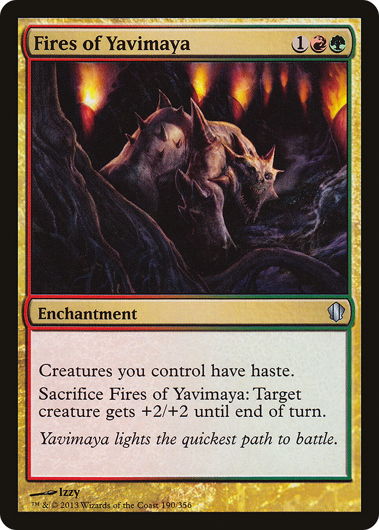 Fires of Yavimaya (C13-190) [Commander 2013]