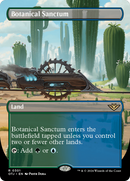 Botanical Sanctum (OTJ-301) [Outlaws of Thunder Junction] (Borderless) Foil