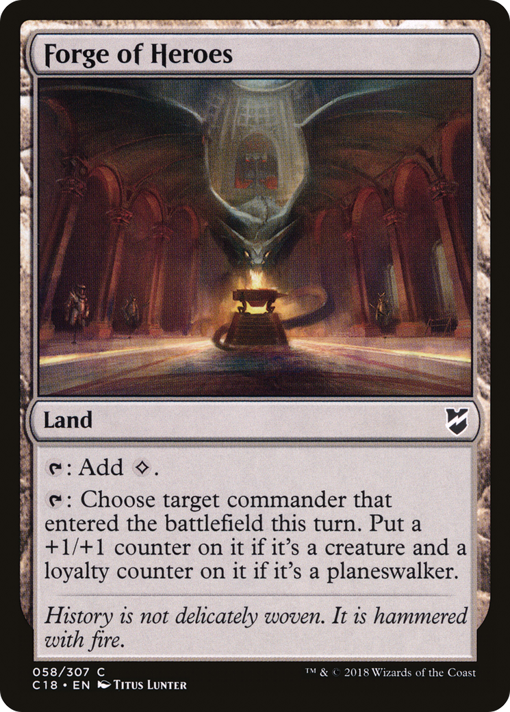 Forge of Heroes (C18-058) [Commander 2018]