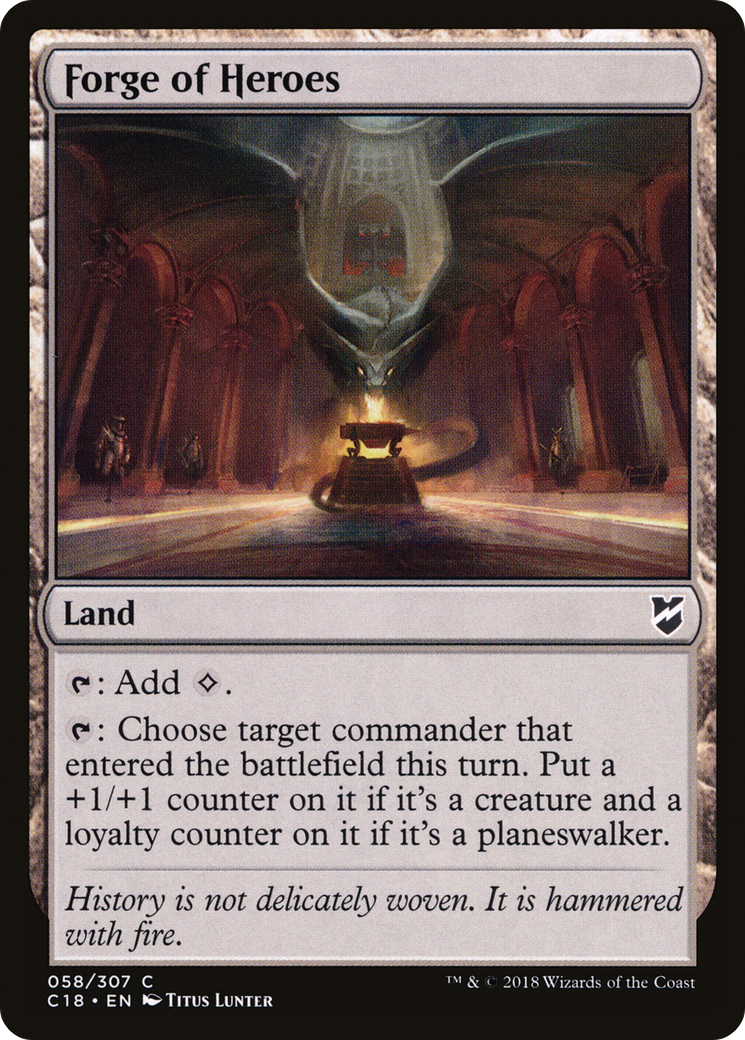 Forge of Heroes (C18-058) [Commander 2018]