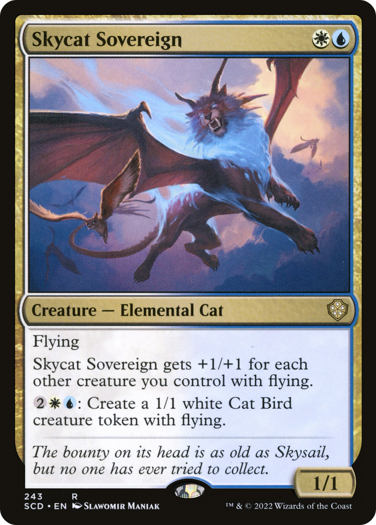 Skycat Sovereign (SCD-243) [Starter Commander Decks]