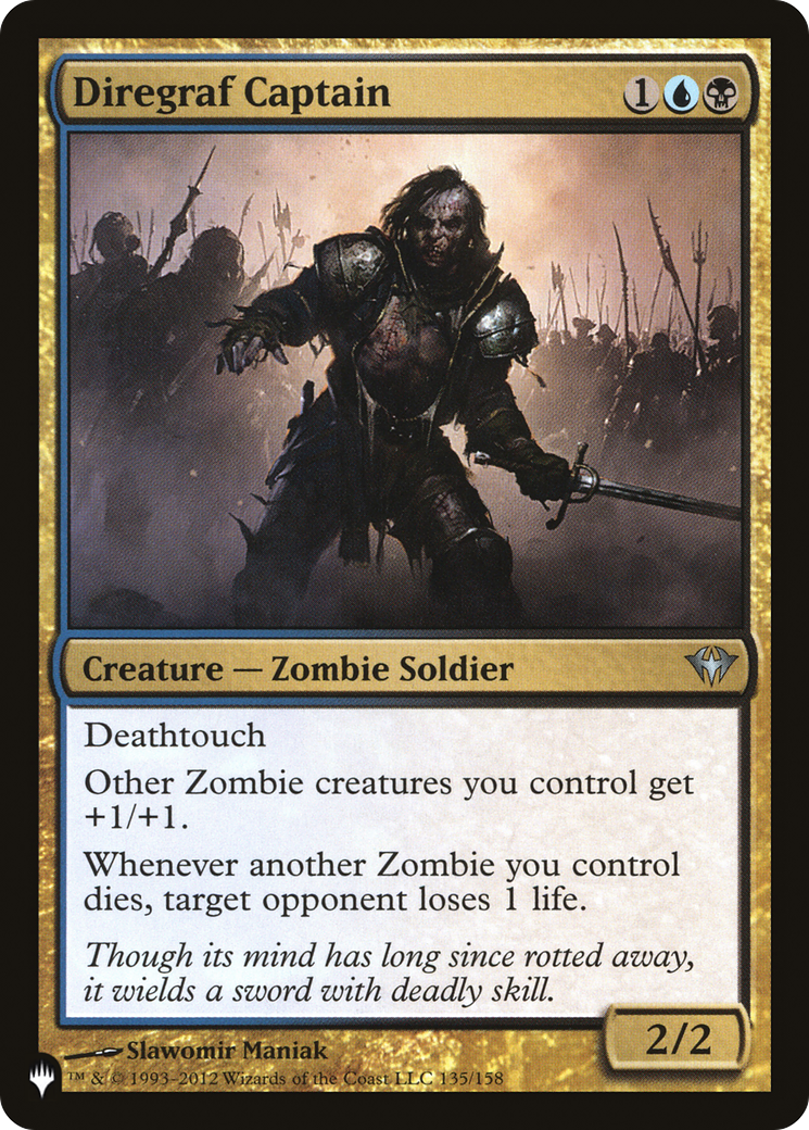 Diregraf Captain (LIST-DKA-135) [The List]