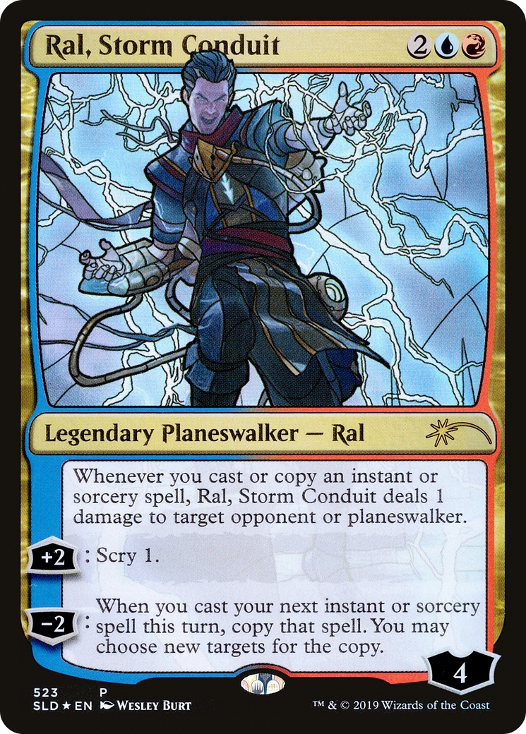 Ral, Storm Conduit (Stained Glass) (SLD-523) [Secret Lair Drop] Foil