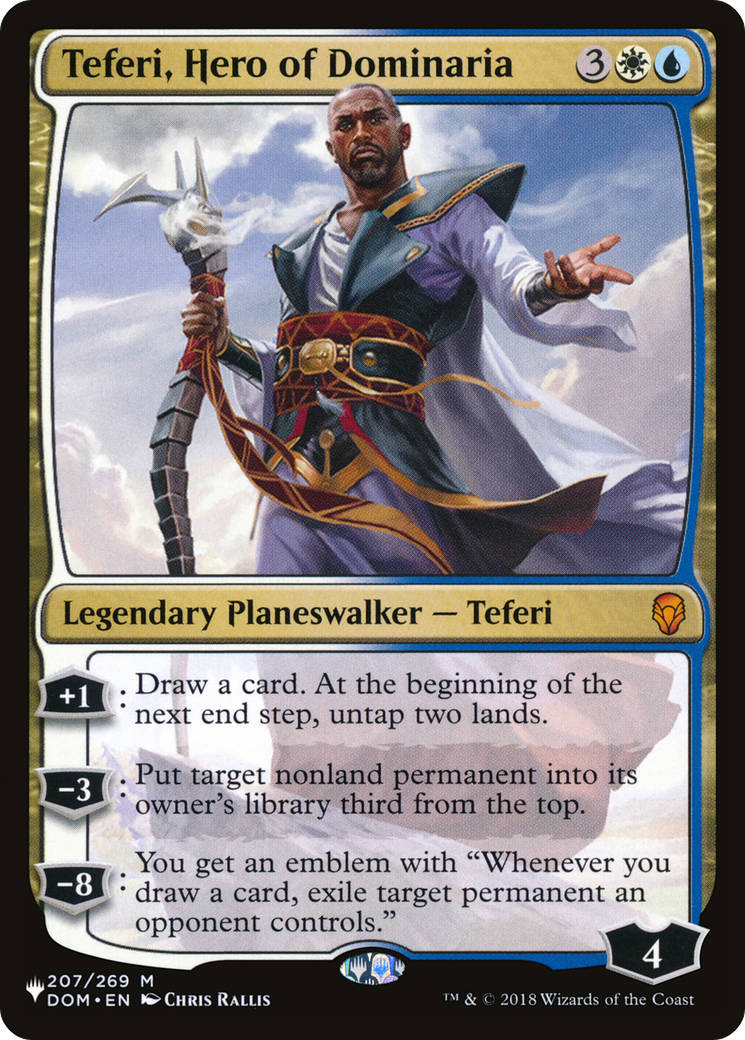 Teferi, Hero of Dominaria (LIST-DOM-207) [The List]