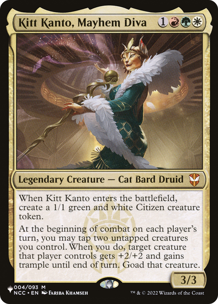 Kitt Kanto, Mayhem Diva (LIST-NCC-4) [The List]