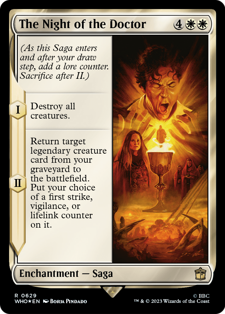 The Night of the Doctor (Surge Foil) (WHO-629) [Doctor Who] Foil