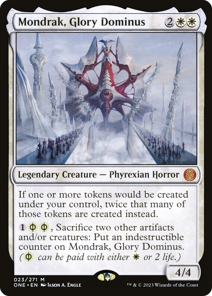 Mondrak, Glory Dominus (ONE-023) [Phyrexia: All Will Be One]
