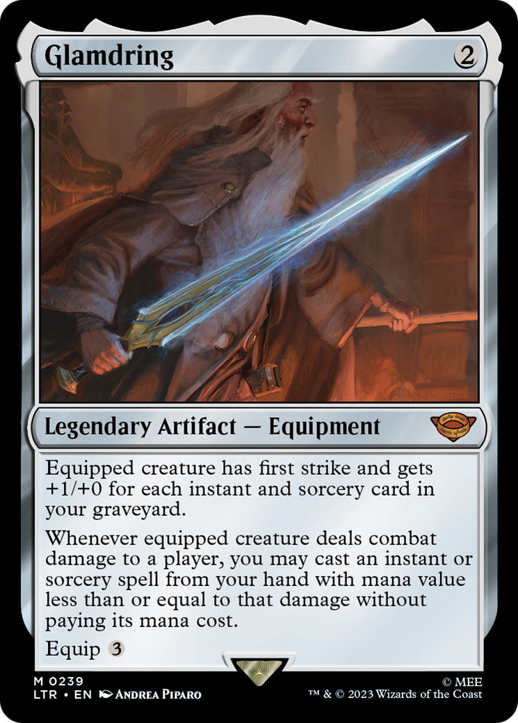 Glamdring (LTR-239) [The Lord of the Rings: Tales of Middle-earth] Foil