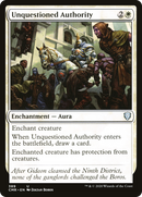 Unquestioned Authority (CMR-389) [Commander Legends]