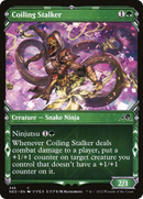 Coiling Stalker (Showcase) (NEO-346) [Kamigawa: Neon Dynasty]