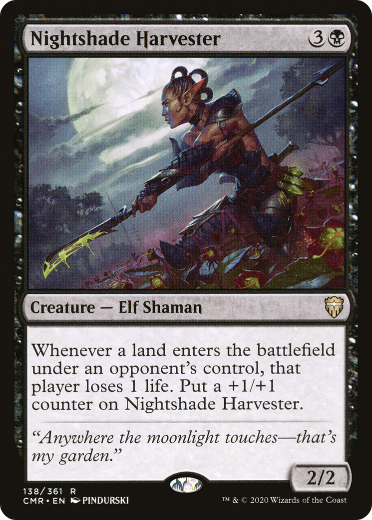Nightshade Harvester (CMR-138) [Commander Legends]