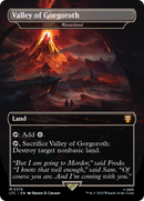 Valley of Gorgoroth - Wasteland (LTC-376) [Tales of Middle-earth Commander] / Valley of Gorgoroth (Borderless)