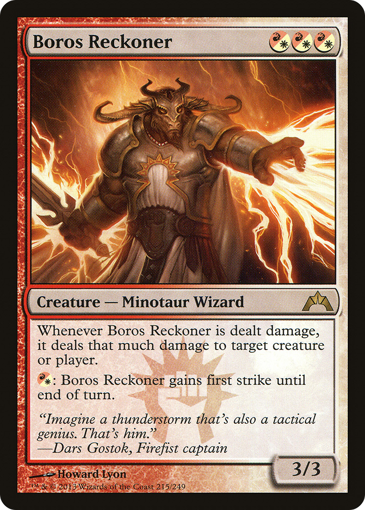 Boros Reckoner (GTC-215) [Gatecrash] Foil