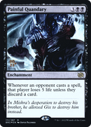 Painful Quandary (PRE-111) [The Brothers' War Promos] Foil