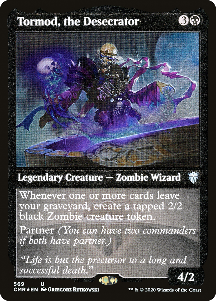 Tormod, the Desecrator (CMR-569) [Commander Legends] Etched Foil
