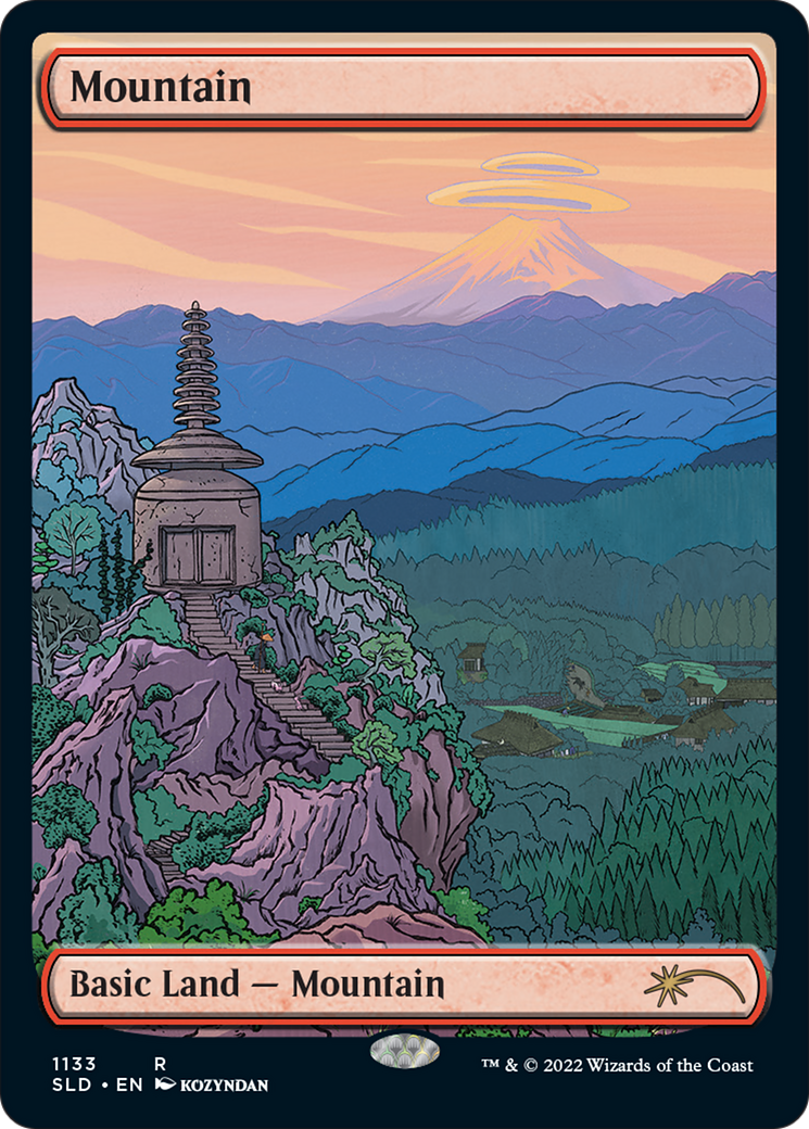 Mountain (SLD-1133) [Secret Lair Drop] Foil