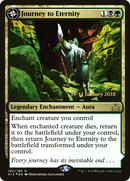 Journey to Eternity // Atzal, Cave of Eternity (PRE-160S) [Rivals of Ixalan Promos]: (compasslanddfc) Foil