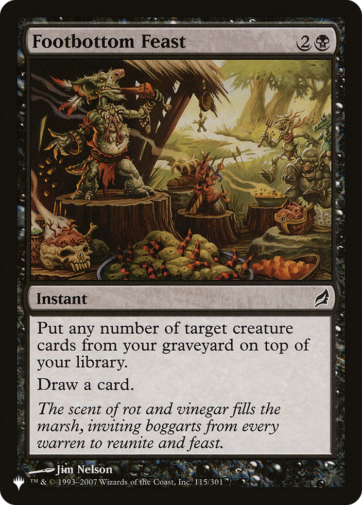 Footbottom Feast (LIST-LRW-115) [The List]