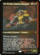 Ob Nixilis, Captive Kingpin (MAT-141) [March of the Machine: The Aftermath] Etched Foil